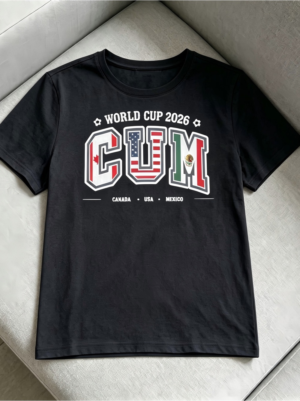 Canada USA Mexico Host Nations WC 2026 Graphic T-Shirt